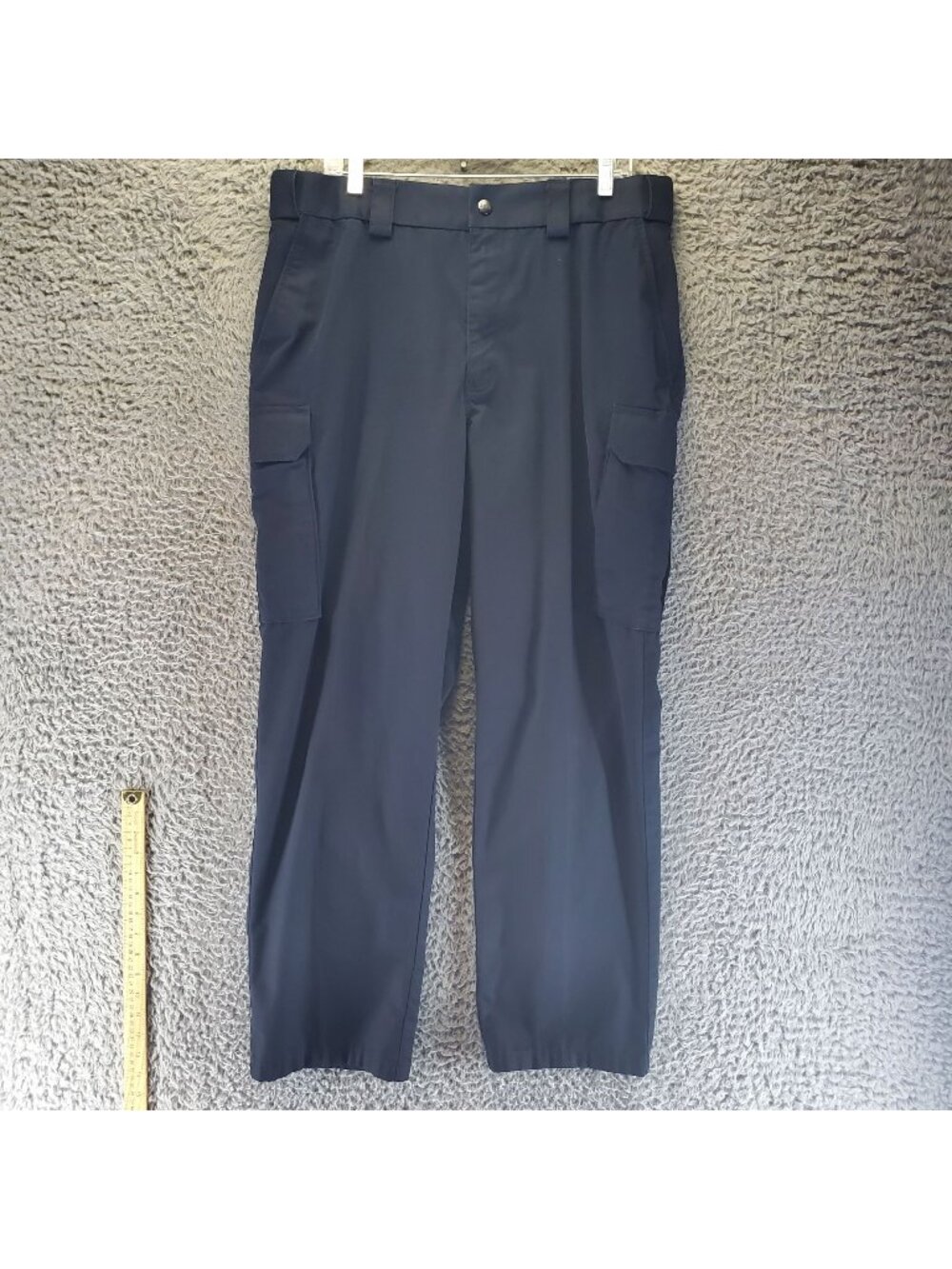 5.11 Tactical Pants Mens 38x32 Navy Blue Cargo Pockets Ripstop Workwear *Read*